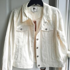 Cream Corduroy Jacket